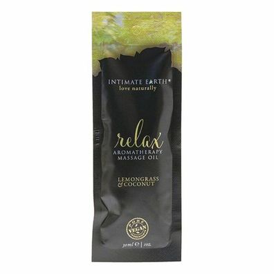 Erotisches Massageöl Intimate Earth Relax Zitro Süße (30ml)