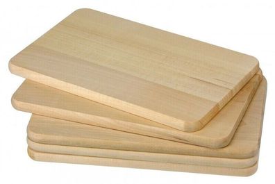 5x Frühstücksbrettchen Holz Holzbrettchen Schneidebrett Frühstücksbrett Brett