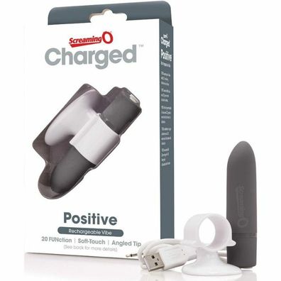 The Screaming O Charged Positive Vibe Vibrator grau