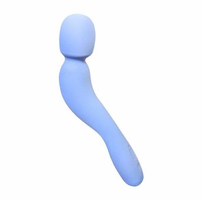 Vibrator Dame Products Com Wand Massager Periwinkle Blau