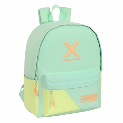 Laptoptasche Munich Sunset grün Gelb (31 x 40 x 16 cm)