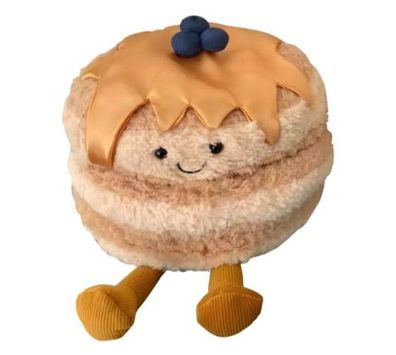 JellyCat Amuseables Fran Pancakes Soft Plush Stuffed Toy Gift With Tag&Dust Bag15CM Z