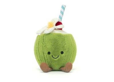 JellyCat Amuseables Aruba Coconut Limited collection Brand New with Tag