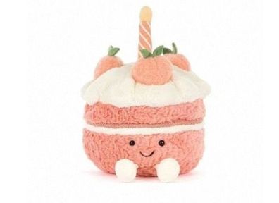 Jellycat Kuchen Plüschtier Kuscheltier Stofftier Spielzeug Geschenk Kinder 16CM