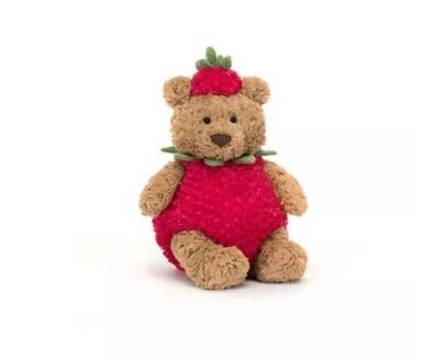 Jellycat Original Bär Erdbeere Kuscheltier Spielzeug Plüschtier weich Geschenk Z