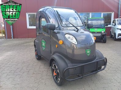 4-Rad E-QUAD Elektro 2 Sitzer Kabinenroller 45km/h Elektrofrosch Frosch Minauto Micro