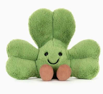 Jellycat Plüschtier - Vierblättriges Kleeblatt (9 cm)