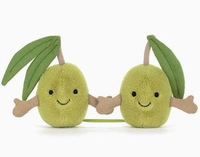Jellycat Plüsch-Anhänger (10 cm) — Olive