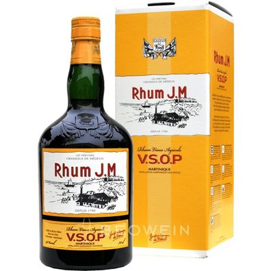 Rhum JM VSOP Vieux Agricole 0,7 l - Rum, Martinique