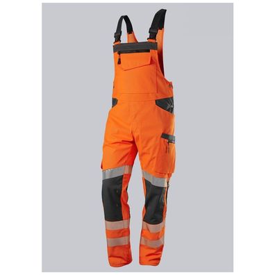 BP Warnschutz-Stretch-Latzhose Mit Knietaschen 2041-844