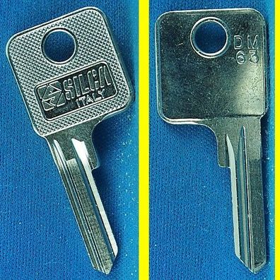 Silca DM63 - Schlüsselrohling für versch. BTV, Dom, Hekna, Häfele, Huwil, MLM, STS
