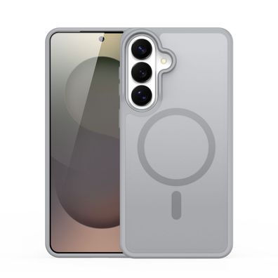 Dux Ducis Yind Magnetring kompatible Hülle für Samsung S26 - grau Handyhülle