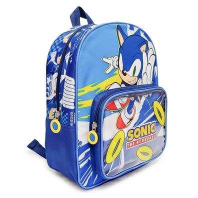 Sonic Kinderrucksack für Kleinkinder leichter Rucksack für Schule und Ausflüge