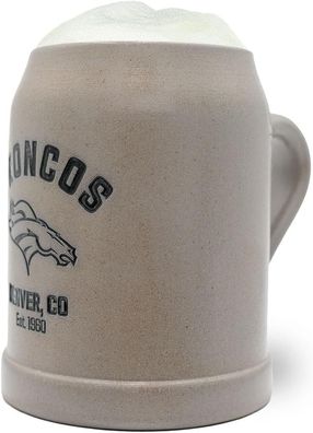 NFL Denver Broncos Team Fan-Krug Bierkrug Bavaria Ton 0,5l 4047977874346