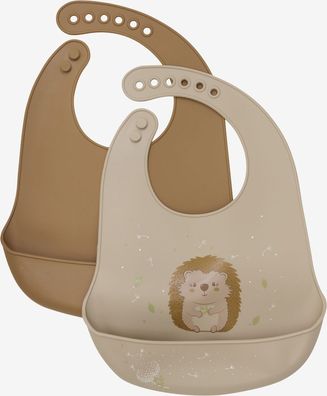 CeLaVi Kinder Lätzchen Silicon Bib (2-Pack) 5551