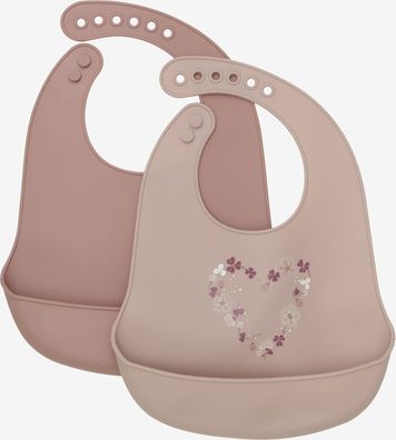 CeLaVi Kinder Lätzchen Silicon Bib (2-Pack) 5551