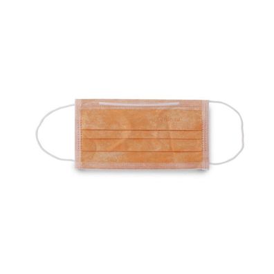 Monoart Mundschutz Pro 3 mit Gummizug orange 50 Stück