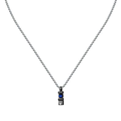 Maserati - JM334AXO05 - Halskette mit Anhänger - Herren - 45 + 5cm - Sapphire