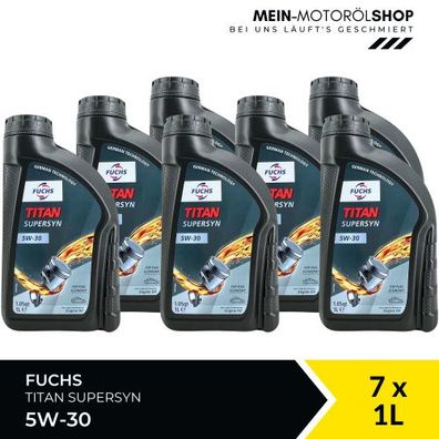 Fuchs Titan Supersyn 5W-30 7x1 Liter