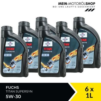 Fuchs Titan Supersyn 5W-30 6x1 Liter