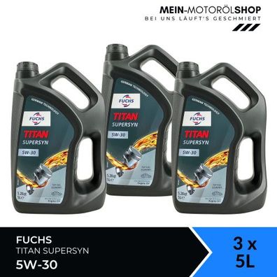 Fuchs Titan Supersyn 5W-30 3x5 Liter