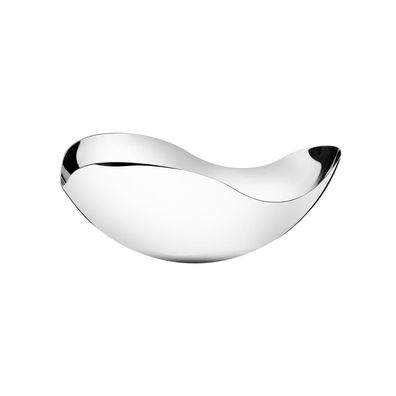 Georg Jensen BLOOM Schale aus Edelstahl, hochglanzpoliert, 260 mm, klein, Artikeln