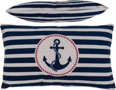 OOTB Deko-Kissen mit Anker Traditional Maritime