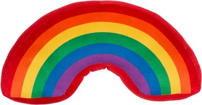 OOTB Plüsch-Kissen in U-Form Regenbogenfarben