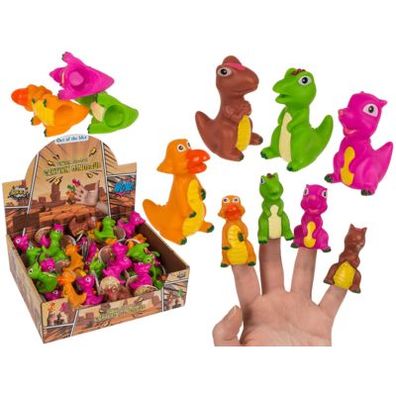 OOTB Fingerpuppen Cartoon-Dinosaurier 6-8 cm
