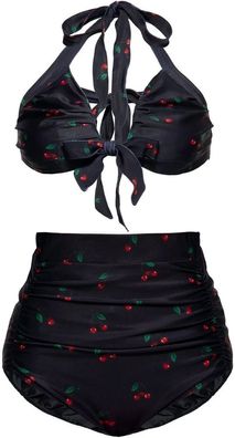 Queen Kerosin Damen Aop Badeanzug QKU411001
