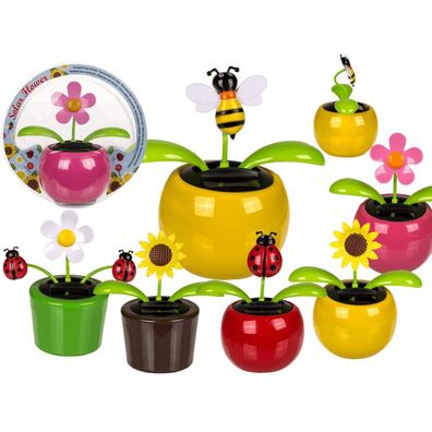 OOTB Bewegliche Blumen & Insekten mit Solarzelle