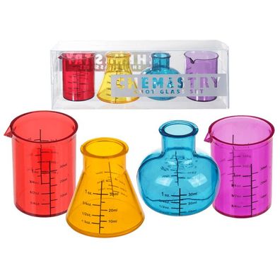OOTB Shooter-Gläser Chemistry für ca. 50 ml