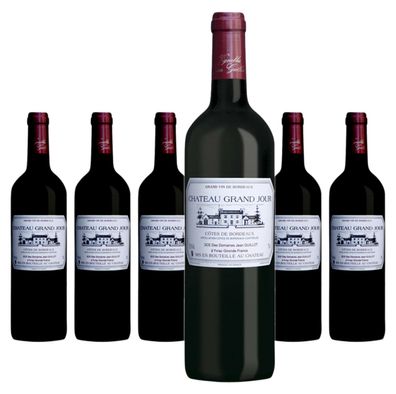 6 x Château Grand Jour AC Côtes de Bordeaux – 2020