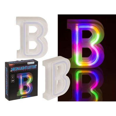 OOTB Neon-Leuchtbuchstabe B Höhe:16 cm