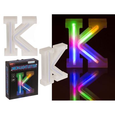 OOTB Neon-Leuchtbuchstabe K Höhe:16 cm