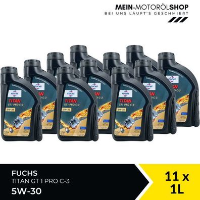 Fuchs Titan GT1 PRO C-3 5W-30 11x1 Liter