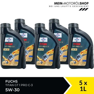 Fuchs Titan GT1 PRO C-3 5W-30 5x1 Liter