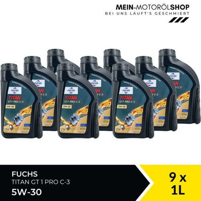 Fuchs Titan GT1 PRO C-3 5W-30 9x1 Liter