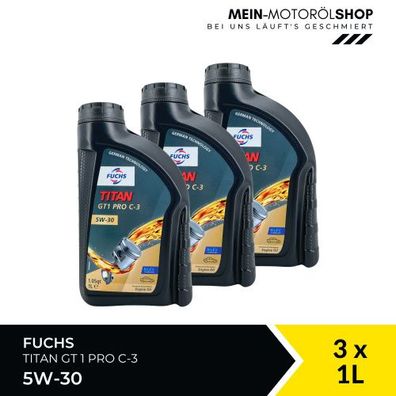 Fuchs Titan GT1 PRO C-3 5W-30 3x1 Liter