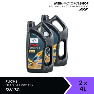 Fuchs Titan GT1 PRO C-3 5W-30 2x4 Liter