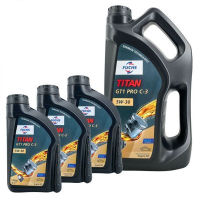 Fuchs Titan GT1 PRO C-3 5W-30 4 + 3 Liter