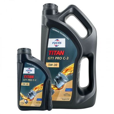Fuchs Titan GT1 PRO C-3 5W-30 4 + 1 Liter