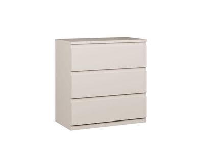 Kommode LISSON LSQK211M-U60 Sandbeige 3 Schubladen Sandbeige