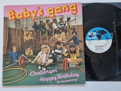Baby's Gang - Challenger / Happy Birthday (To My Mammy) 12'' Vinyl Maxi Italy
