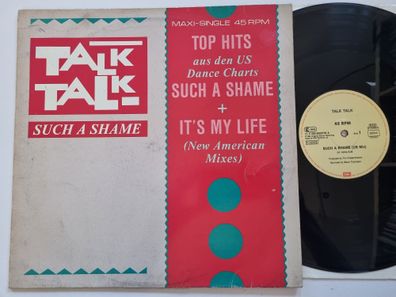 Talk Talk - Such A Shame 12'' Vinyl Maxi Europe/ READ FOR Condition!