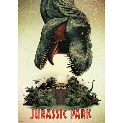 TREFL Puzzle Premium Plus Jurassic Park: Filmplakat 1000 Teile