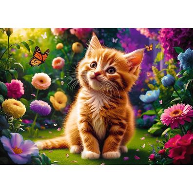 TREFL Puzzle Charmantes Kätzchen 500 dks