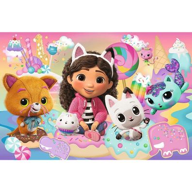 TREFL Puzzle Gbinin Magisches Haus: Katzenwelt MAXI 24 dks