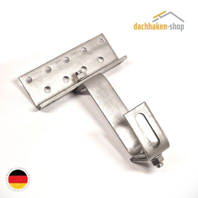 Dachhaken 3-fach verstellbar | Vario Edelstahl 1.4016 | 4600