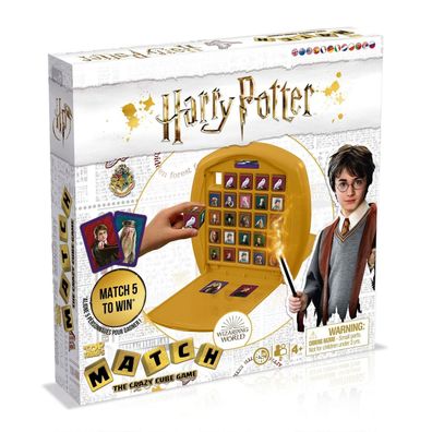 Winning Moves 38034 - Match: Harry Potter White Style - Würfelspiel
